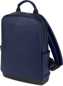 Classic Leather Backpack - Saphire Blue